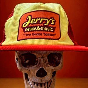 Colorblock Corduroy Snapback Trucker Cap Jerry Garcia Hat Grateful dead Snapback